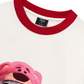 Áo Thun Ringer Relaxed Fit Animal Mood Pink Meow
