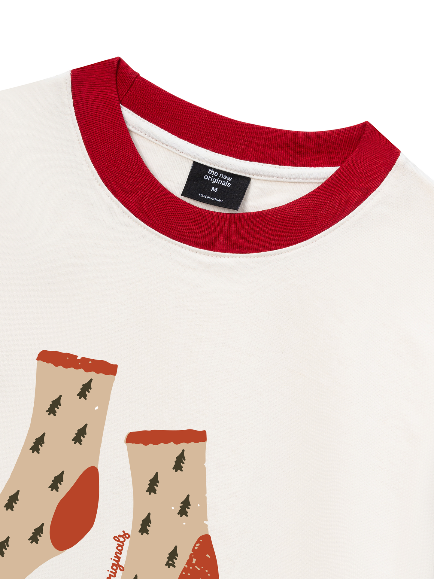 Áo Thun Ringer Relaxed Fit Autumn Vibes Magic Time
