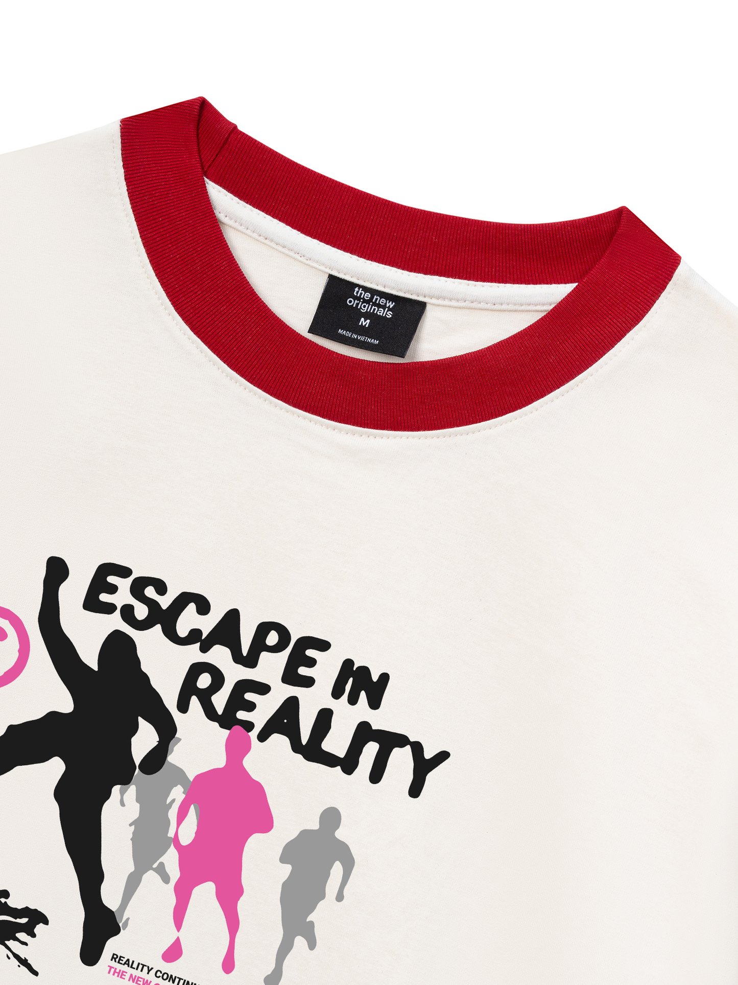 Áo Thun Ringer Relaxed Fit Be Bold Escape In Reality