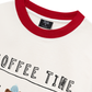 Áo Thun Ringer Relaxed Fit Sweet Pastry Coffee Time