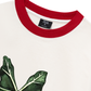 Áo Thun Ringer Relaxed Fit Tropical Alocasia Leaf