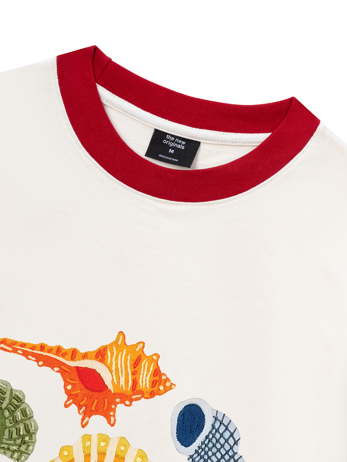 Áo Thun Ringer Relaxed Fit Summer Vibes