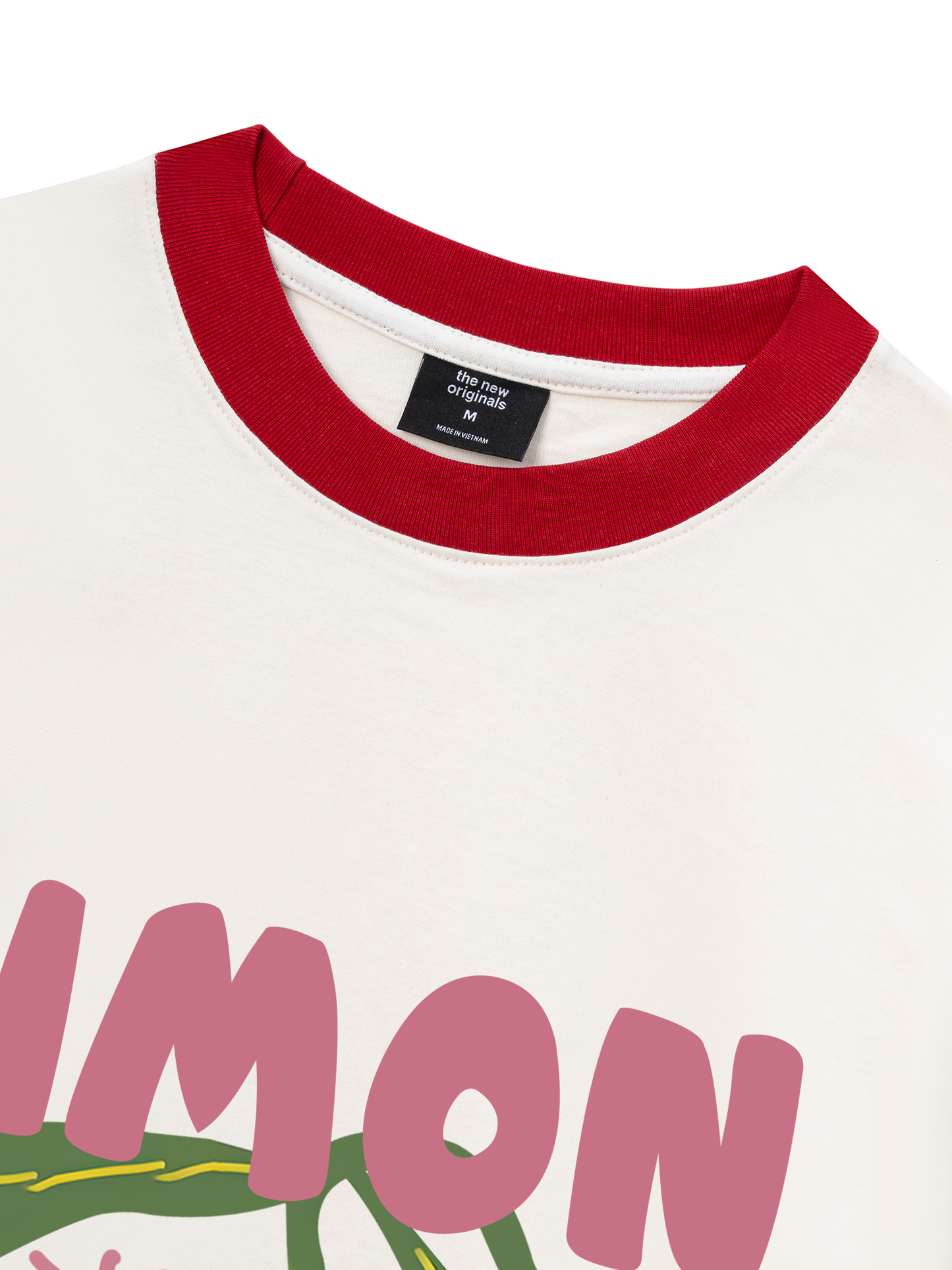 Áo Thun Ringer Relaxed Fit Summer Lemon Cello