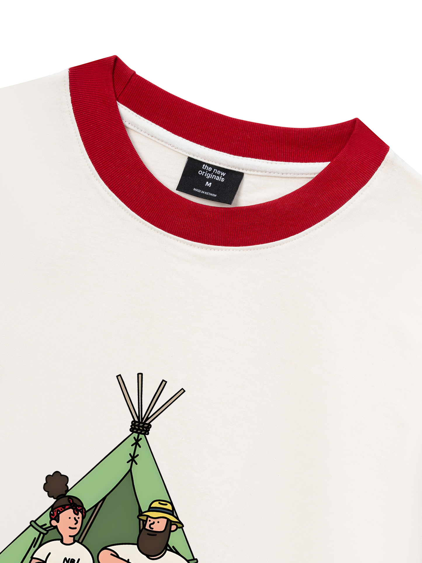 Áo Thun Ringer Relaxed Fit camper