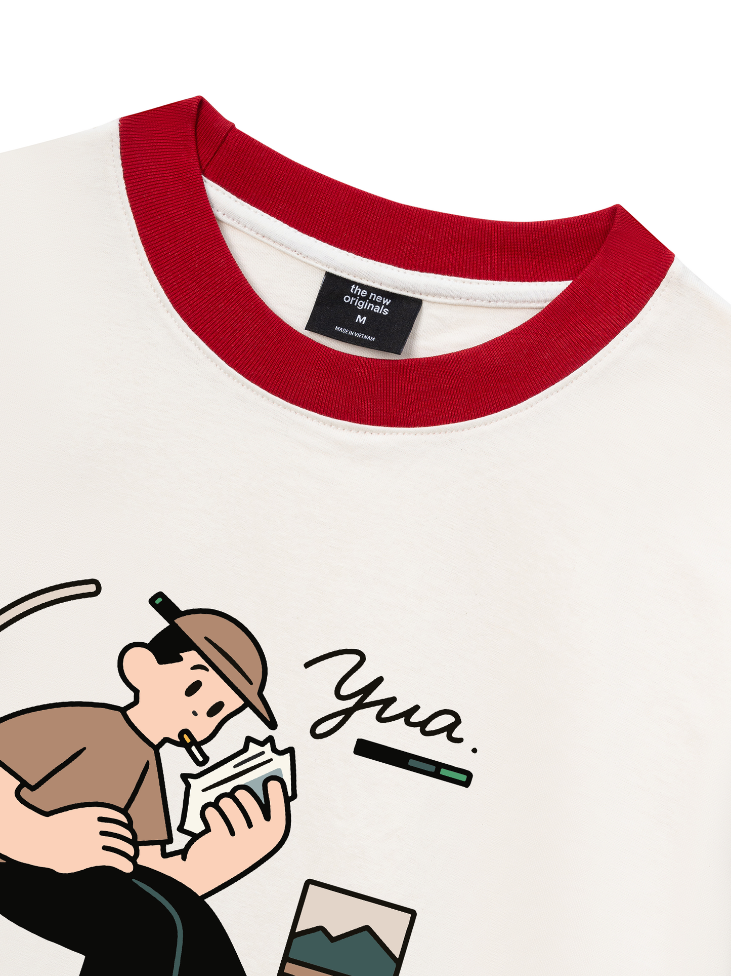 Áo Thun Ringer Relaxed Fit Weekend Boy