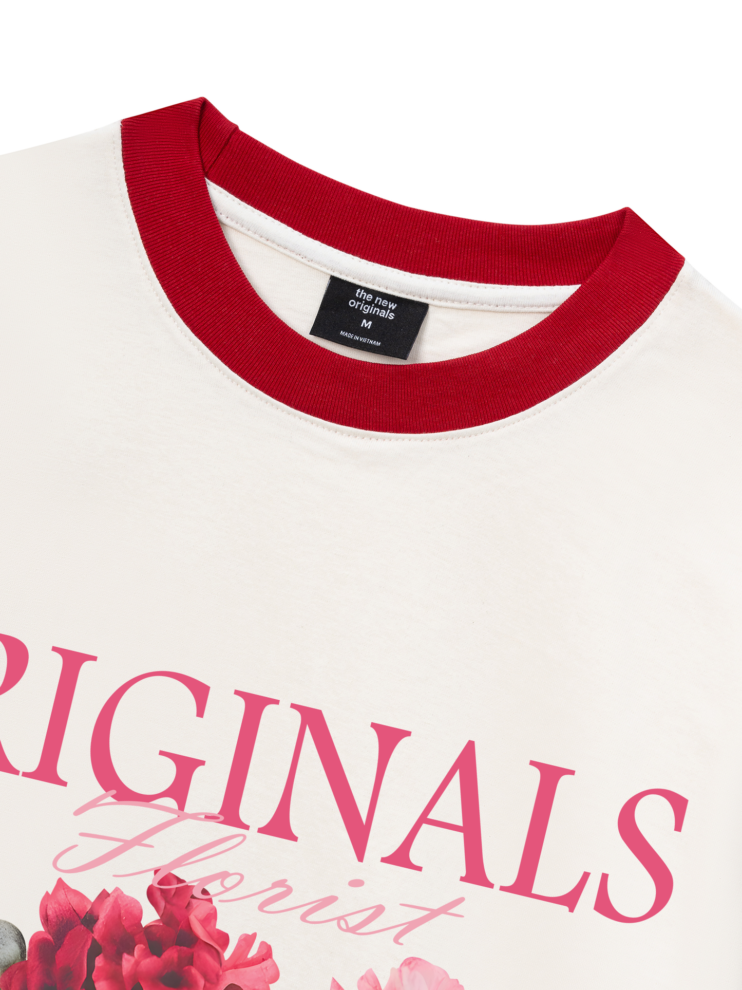 Áo Thun Ringer Relaxed Fit Summer Vibes Originals Florist