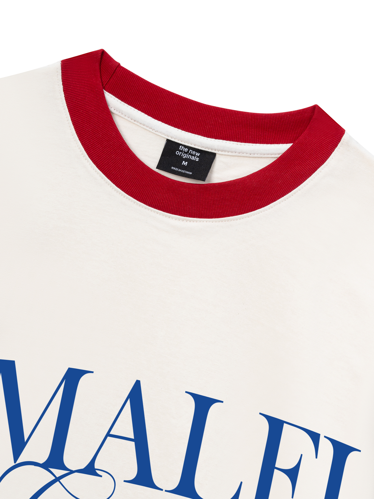 Áo Thun Ringer Relaxed Fit Summer Vibes Amalfi Coast