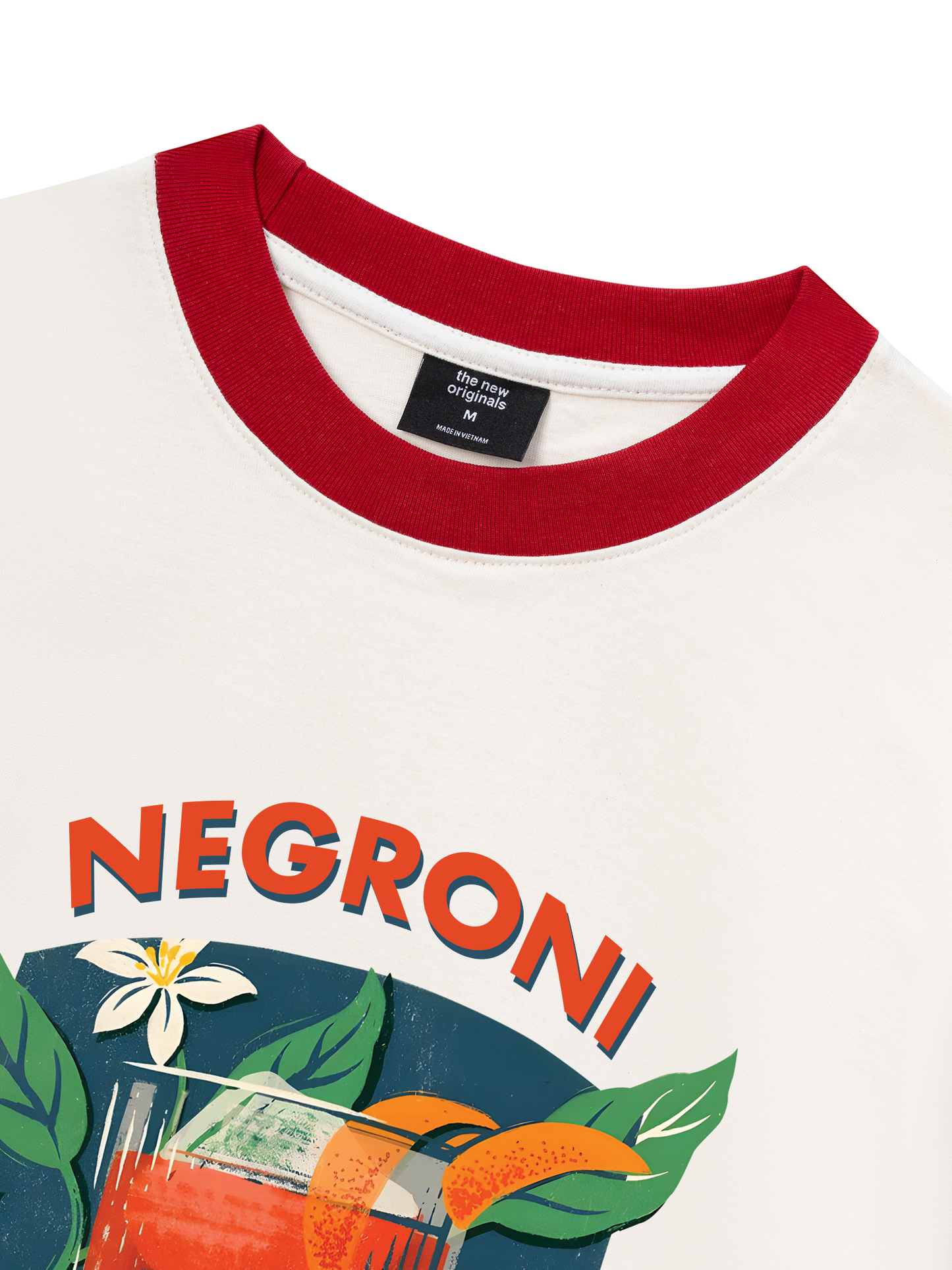 Áo Thun Ringer Relaxed Fit NEGRONI
