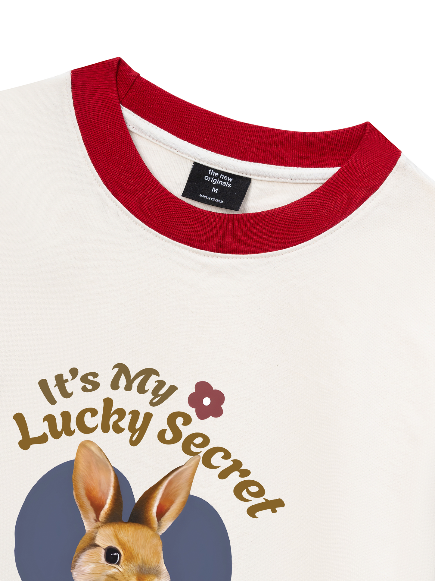 Áo Thun Ringer Relaxed Fit It_s my lucky secret