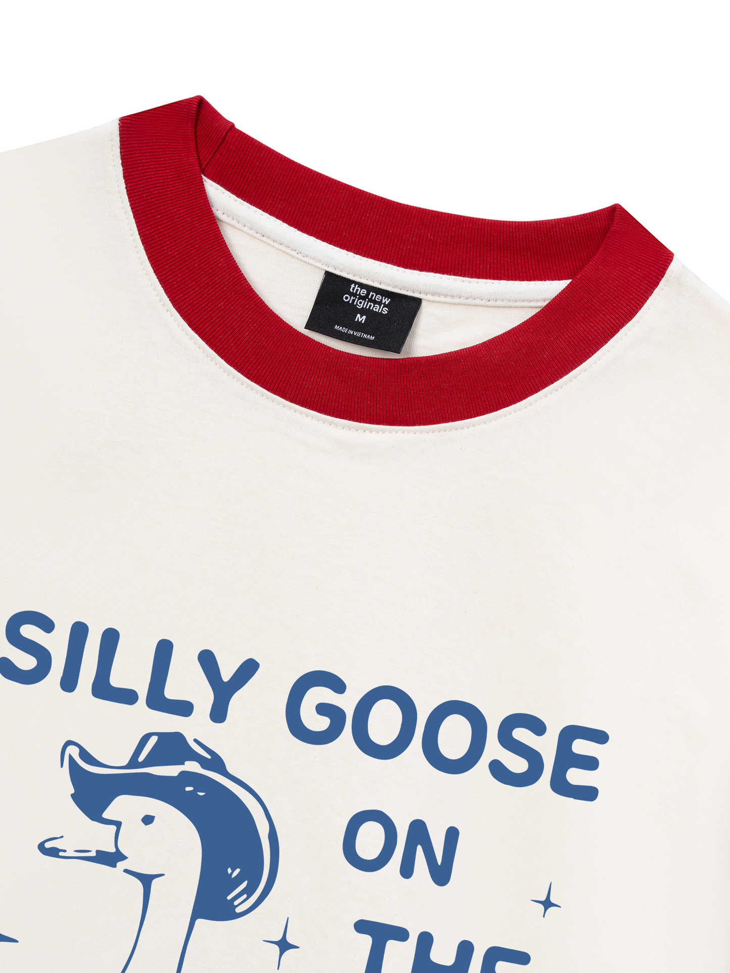 Áo Thun Ringer Relaxed Fit Silly goose