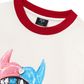 Áo Thun Ringer Relaxed Fit BOUNCE BACK© two-tone devil lip