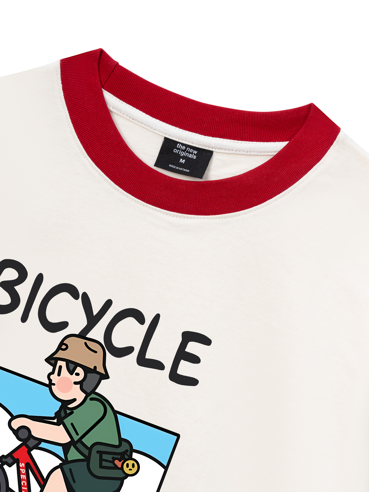Áo Thun Ringer Relaxed Fit Weekend Bicycle