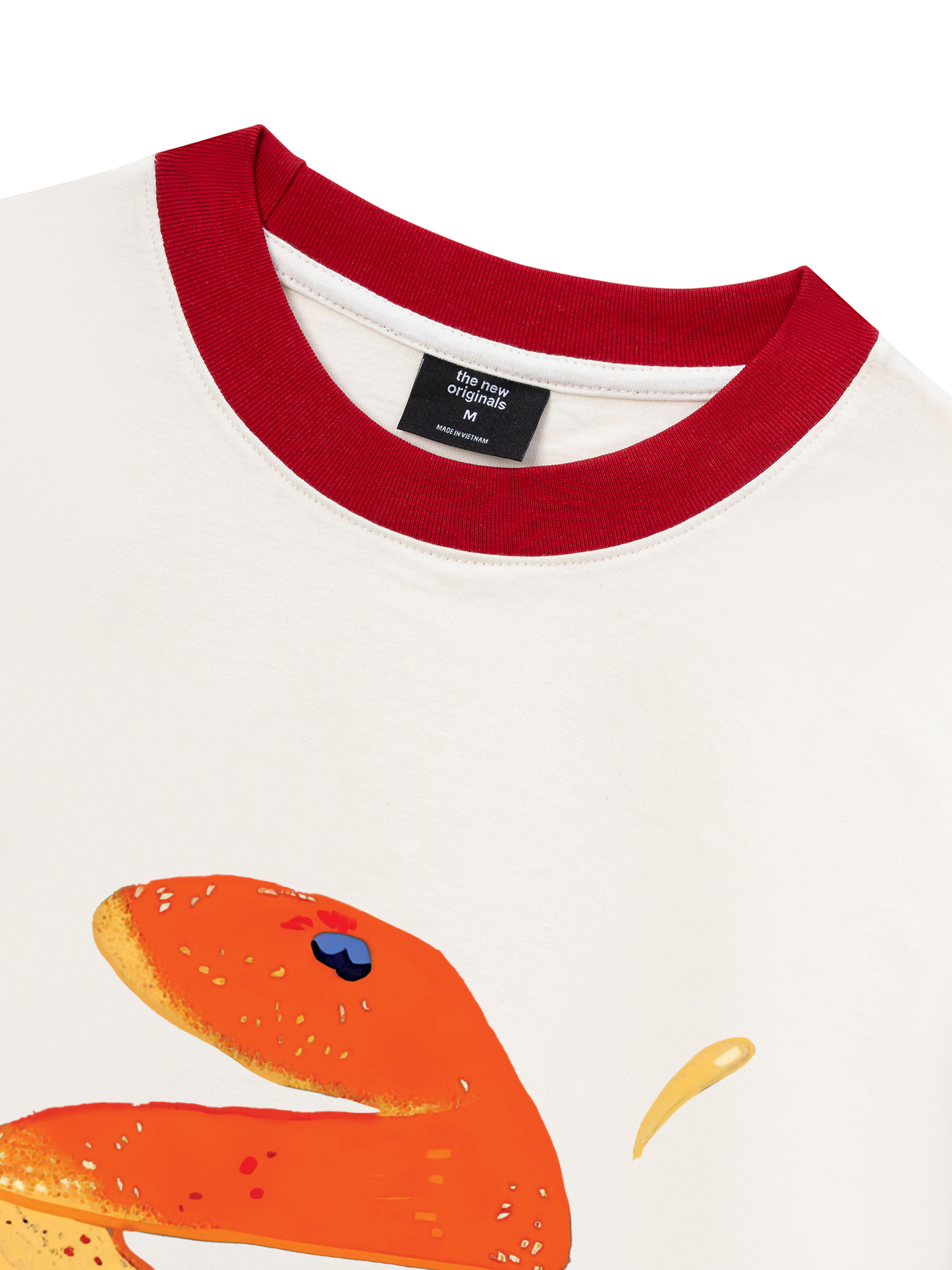Áo Thun Ringer Relaxed Fit Orange Fruit