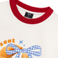Áo Thun Ringer Relaxed Fit Sweet Pastry BLue Plaid Bow