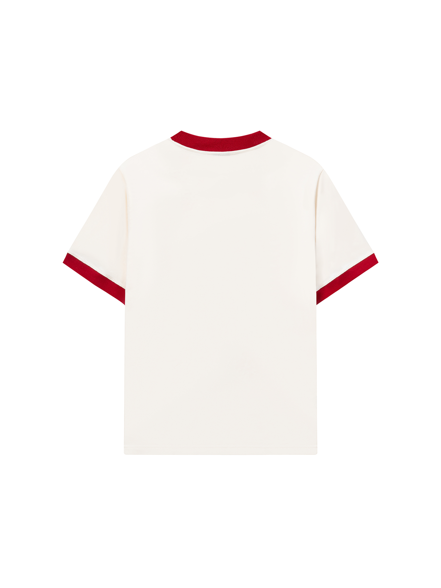 Áo Thun Ringer Relaxed Fit Summer Vibes Raspberry