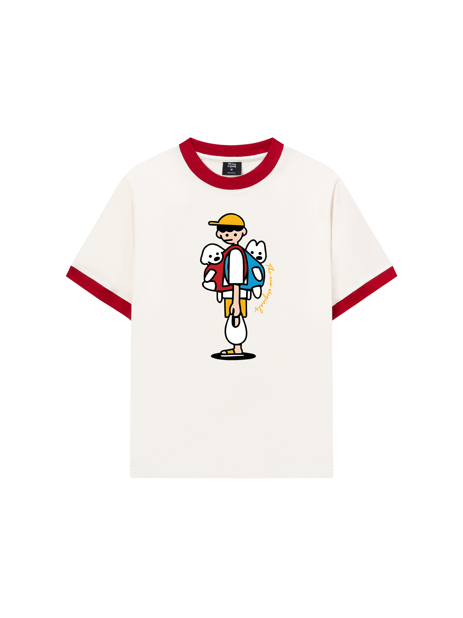 Áo Thun Ringer Relaxed Fit Let_s go
