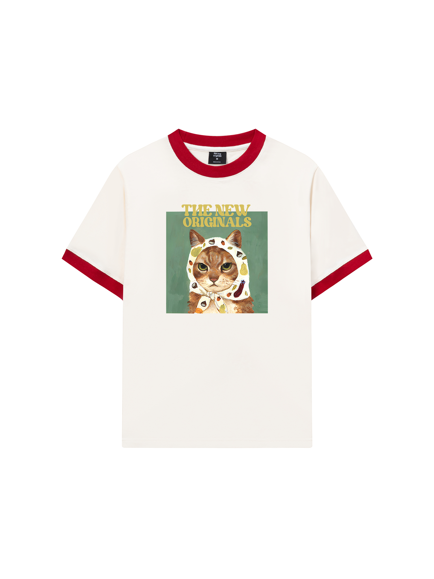 Áo Thun Ringer Relaxed Fit Lady cat