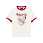 Áo Thun Ringer Relaxed Fit Summer Vibes Pink Girl Beachy