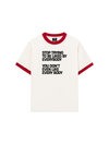 Áo Thun Ringer Relaxed Fit Life Vibe Be Yourself