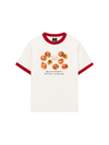 Áo Thun Ringer Relaxed Fit Ripe persimmons