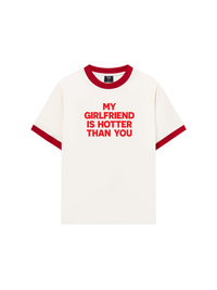 Áo Thun Ringer Relaxed Fit Life Vibe My Girlfriend