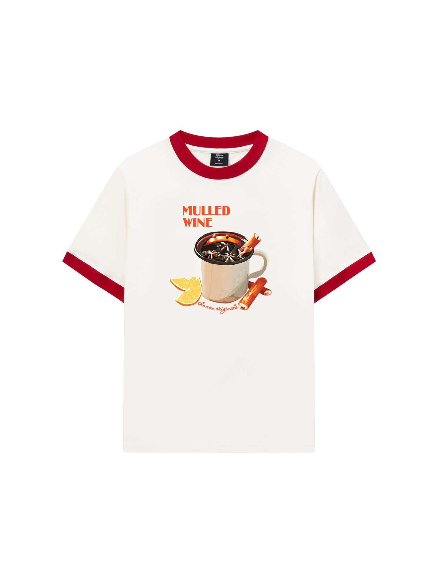 Áo Thun Ringer Relaxed Fit MULLED WINE