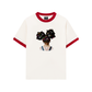 Áo Thun Ringer Relaxed Fit Colorful Diamond Hairpin Afro Girl
