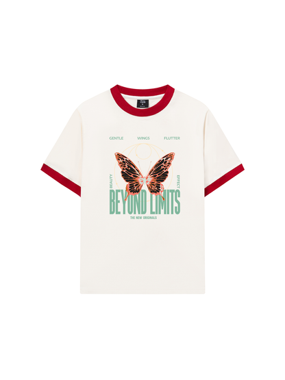 Áo Thun Ringer Relaxed Fit Tropical Beyond Limits