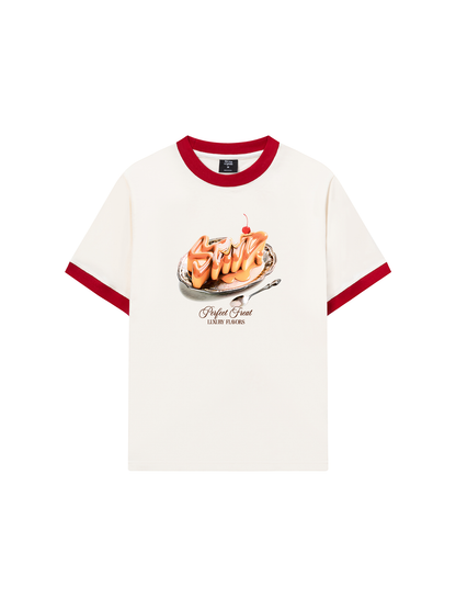 Áo Thun Ringer Relaxed Fit Sweet Pastry Perfect Freat