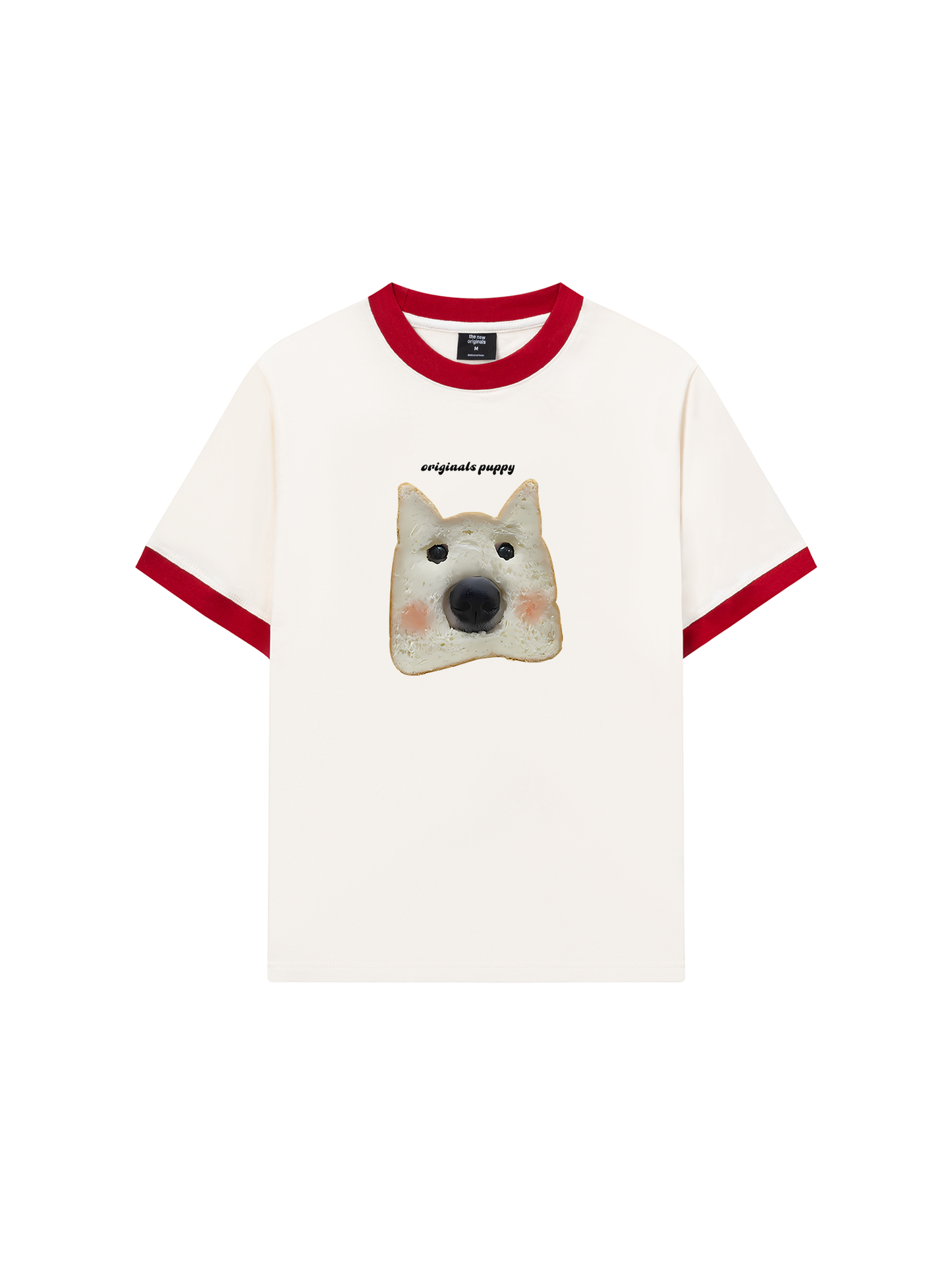 Áo Thun Ringer Relaxed Fit Sweet Pastry Orginals Puppy