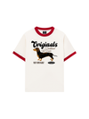 Áo Thun Ringer Relaxed Fit Retro Dachshund