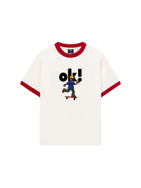 Áo Thun Ringer Relaxed Fit Weekend OK Skate