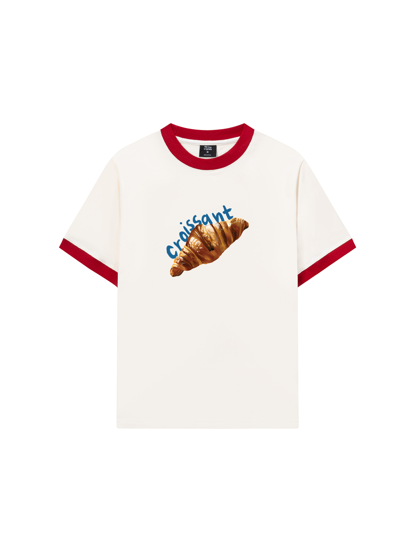 Áo Thun Ringer Relaxed Fit Sweet Patry Croissant