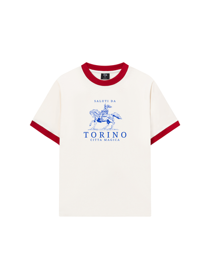Áo Thun Ringer Relaxed Fit Torino Citta Magica
