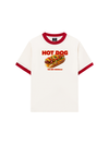 Áo Thun Ringer Relaxed Fit Foody Hot Dog