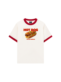 Áo Thun Ringer Relaxed Fit Foody Hot Dog