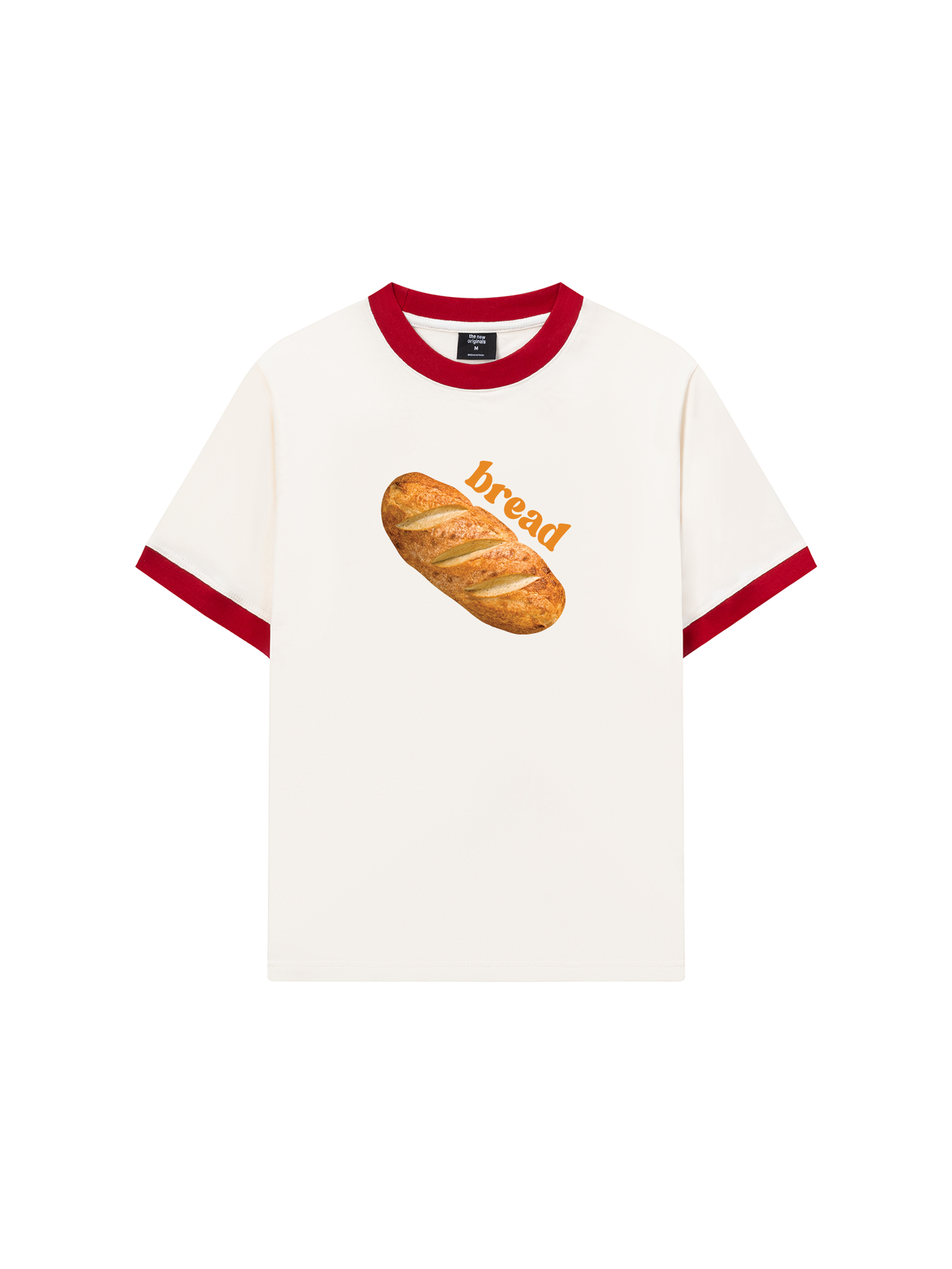 Áo Thun Ringer Relaxed Fit Bread