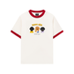 Áo Thun Ringer Relaxed Fit Animal Puppy Girl