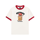 Áo Thun Ringer Relaxed Fit Animal Couple For Girl