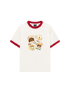 Áo Thun Ringer Relaxed Fit Sweet Pastry Cute Humburger