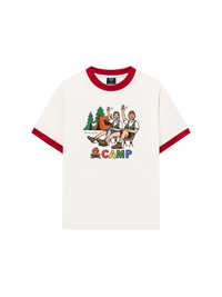 Áo Thun Ringer Relaxed Fit Go Camping