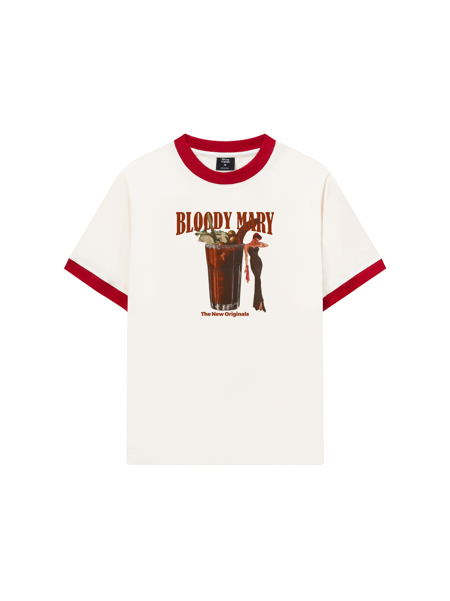Áo Thun Ringer Relaxed Fit Fresh Bloody Mary