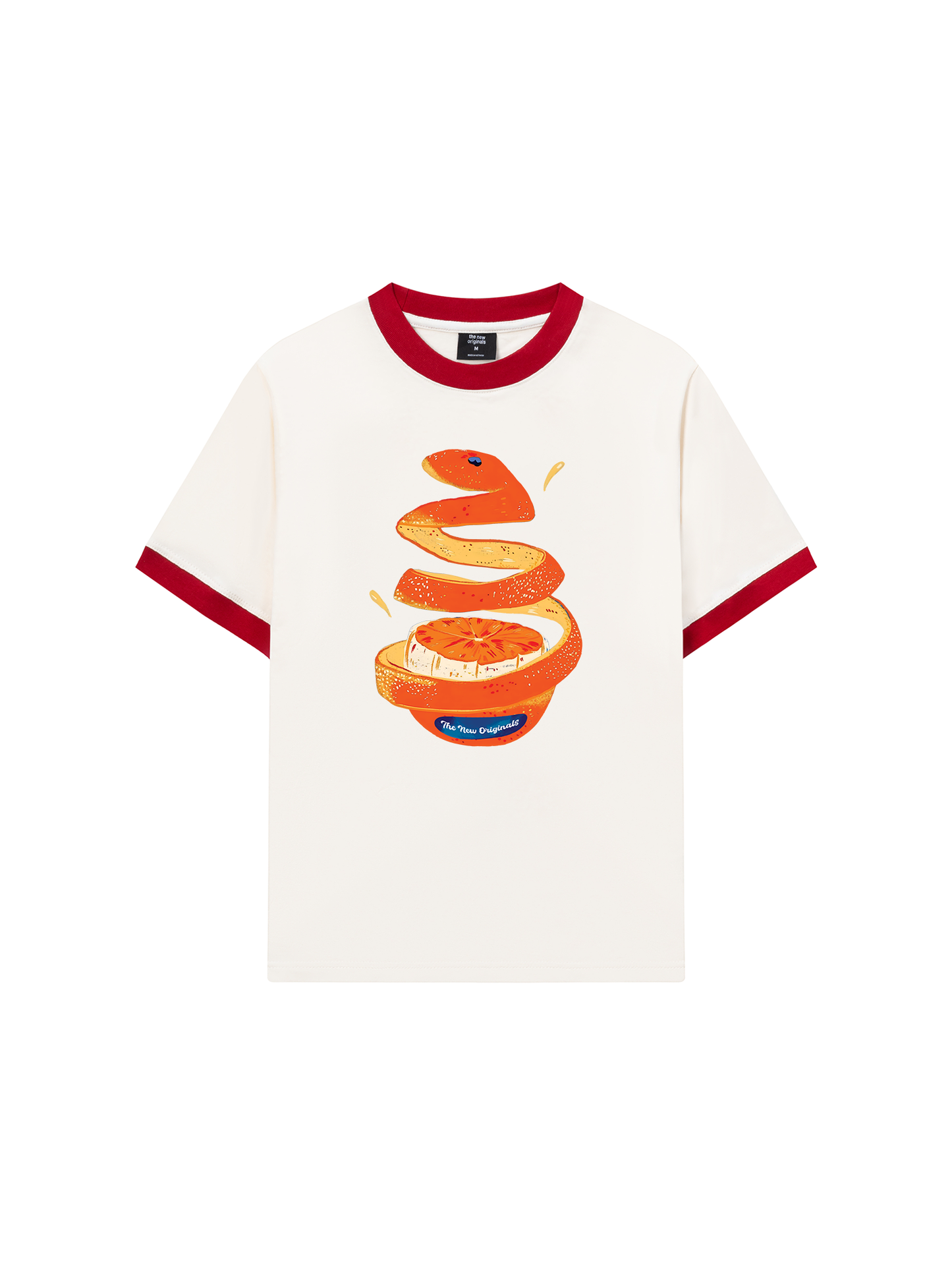 Áo Thun Ringer Relaxed Fit Orange Fruit