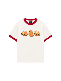 Áo Thun Ringer Relaxed Fit Cutie Bread