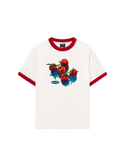 Áo Thun Ringer Relaxed Fit Tomato - Bloom & Fruit