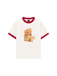 Áo Thun Ringer Relaxed Fit Love Bread