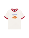 Áo Thun Ringer Relaxed Fit Croissant