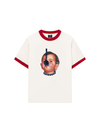 Áo Thun Ringer Relaxed Fit Funny spoon-covered face boy