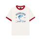 Áo Thun Ringer Relaxed Fit Ocean Dolphin Lover