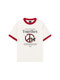 Áo Thun Ringer Relaxed Fit TROPICAL Never Alone